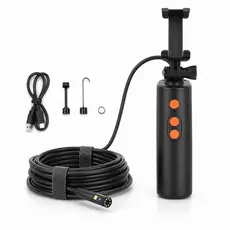 Boroscópio WiFi F280 Cabo 2m Câmera Inspeção Veicular ECV Detran Endoscópio Automotivo LED Vistoria Cautelar
