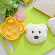 Urso De Pelúcia Molde Sanduíche Para Pão Cortador De Pão De Forma