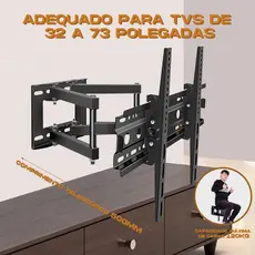 Suporte Articulado Para Televisores De 32A 73 Polegadas