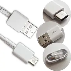 Cabo USB Tipo C Samsung M20 M30 A20 A30 A50 Tab S8 S9 Note