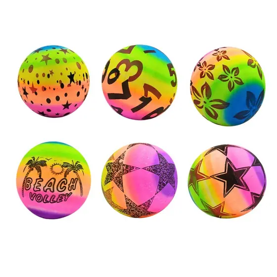3 Bolas Praia Beach Volley de Vinil 25x25cm