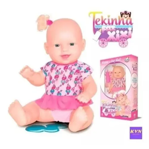 Boneca Tekinha Mama E Faz Xixi Sid Nyl 980