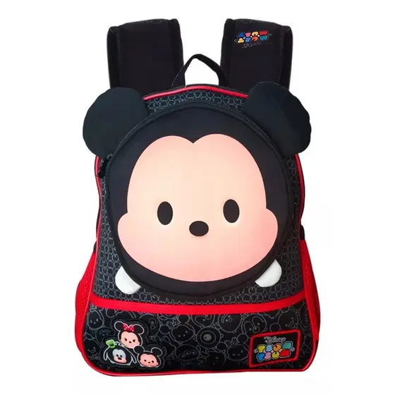 Mochila Escolar Clio Style Mickey Mouse Preto