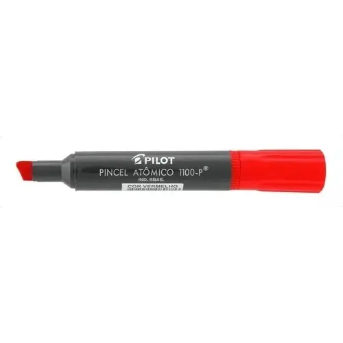 Pincel Atômico 1100-p Vermelho Pilot