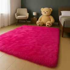 Tapetes Peludos 1,50 X 1,00 Várias Cores Para Sala E Quarto