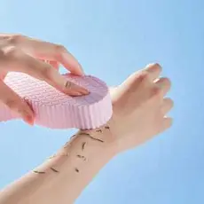 Esponja de banho esfoliante corporal removedor de pele morta e sujeira indolor