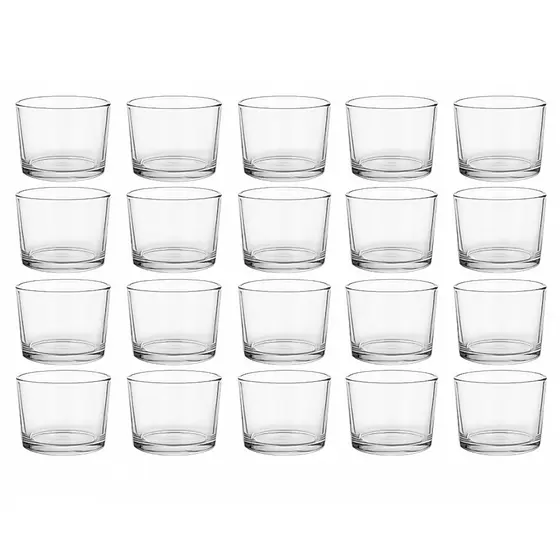 Kit Pote de Vidro para Vela 150ml | Porta Vela Aromática | Velas Aromáticas Perfumada | Sem Tampa