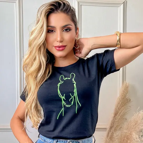 T shirt Feminina Country Blusa Rodeio Boiadeira Camiseta Texas