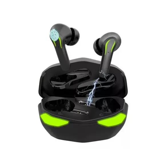 Fone Gamer Sem Fio H`maston Bluetooth 5.3 6 Horas Fones Sem Fio Com Microfone H'maston RS-28 Com Led