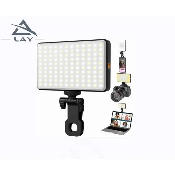 Luz De Preenchimento Rgb Mobile Para Câmera Tablet Celular Lay M16RGB