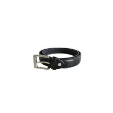 Cinto Infantil de Couro Preto Sport Chic – Social e Casual