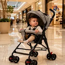 Carrinho de bebê para passeio até 15kg com cabo Guarda Chuva