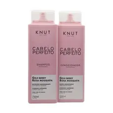 KIT CABELO PERFEITO: Shampoo 750ml + Condicionador 550ml