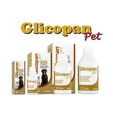 Glicopan Pet Suplemento Vitamínico Para Cães, Gatos, Aves, Roedores, Répteis e Mustelídeos