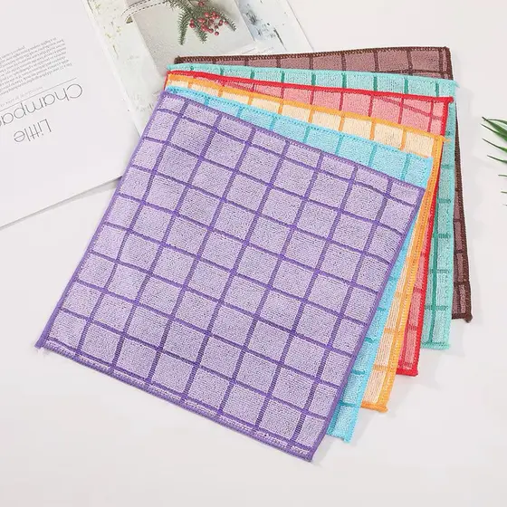 5 Panos De Limpeza Microfibra 30x30 Multiuso Alta absorção