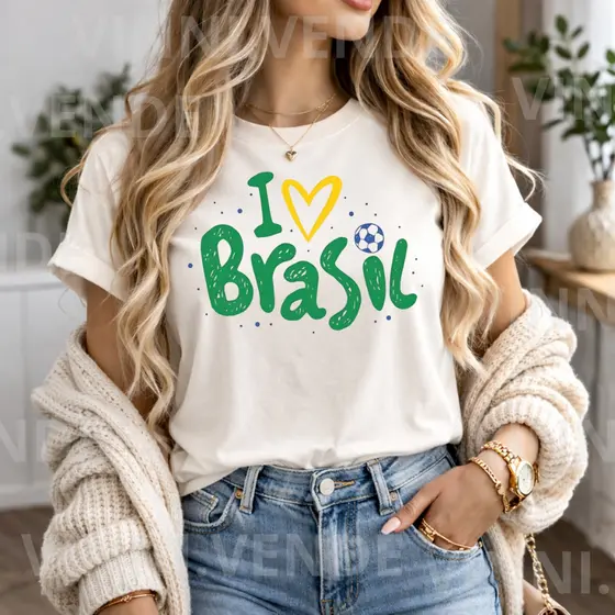 MOSTRE SEU AMOR PELO BRASIL COM ESTILO E CONFORTO. EDIÇÃO LIMITADA, GARANTA JÁ A SUA!