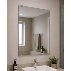 Espelho Grande 90x70cm / 70x90cm De Vidro Para Parede - Fácil Fixação