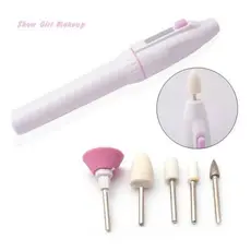 Lixa Elétrica Unhas Aparelho Lixador De Unha Portátil Polidor Sem Fio Manicure Unhas(Monica Fashion)