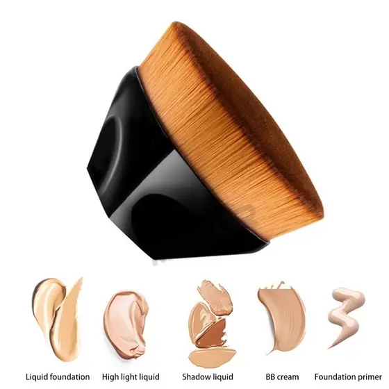Pincel Para Base/BB Cream Hexágonal Para Maquiagem1(Monica Fashion)