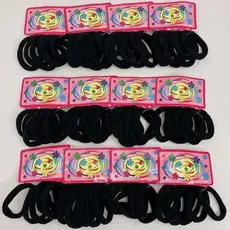 Kit 72 Elasticos De Cabelo Rabico Feminino(Monica Fashion)