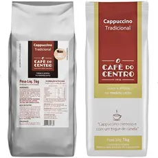 Cappuccino Café Do Centro 1kg Tradicional Cremoso - Rendimento Profissional