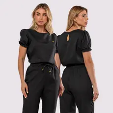 Conjunto Scrub Casual Feminino Varias Cores  YAS