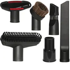 Kit de Acessórios Bicos Bocal Para Aspirador de Pó Universal- 6 Peças