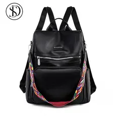 SHINYDIARY Mochila Bolsa Feminina GRANDE Escolar Trabalho Viagem Couro Sintéticos