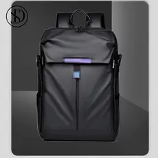 Mochila unissex impermeável de grande capacidade de 15.6 polegadas