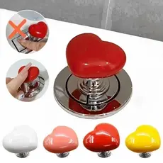 Kit 2 Botão De Descarga Para Vaso Sanitário Formato decoração Criativo Botão De Descarga
