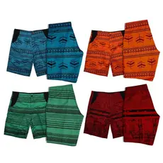 Short calção Bermuda tactel masculina estampada tecido grosso surf esport short praia x