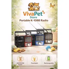 Caixa de Som Rádio Retrô AM/FM/SW com Bluetooth | Portátil com Antena, USB, Bateria Recarregável