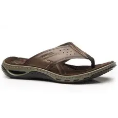 Chinelo Masculino Pegada Em Couro Com Amortecimento 131663