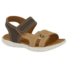 Papete Sandália Velcro Molekinho Infantil Juvenil Meninos