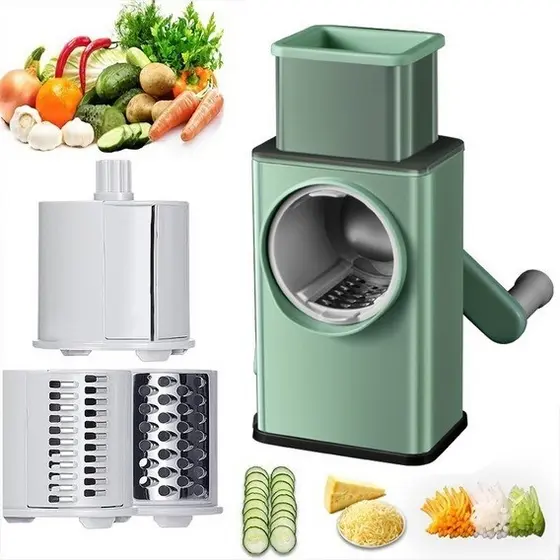 Cortador e Ralador Multifuncional 3 em 1 legumes queijo Verduras salada Torre