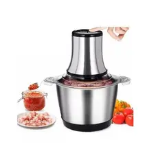 Multiprocessador Triturador De Alimentos 3L Tempero Carnes Velocidades 110V