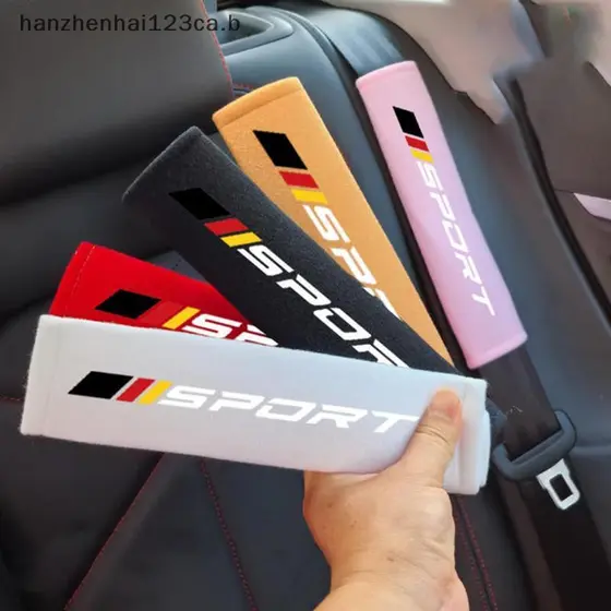 HAN 1 Peça Almofadas De Cinto De Segurança De Carro Macias E Confortáveis , Personalizadas Elegantes , Adequadas Para Us
