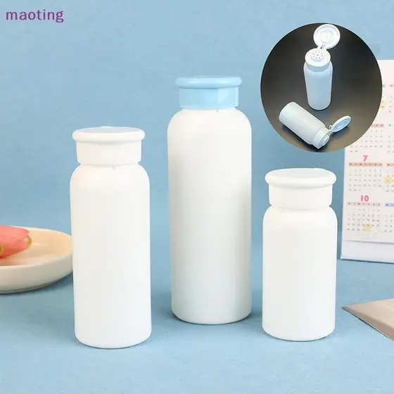 [maoting] 1 Pcs 30/50/100/150g Frasco De Pó De Talco Recarregável Dispensador Cosmético Recipiente Plástico Frascos Vazi