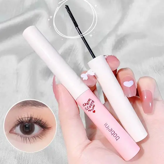 [maoting] Rímel Ultrafino Curl Thi Alongamento Maquiagem Para Os Olhos À Prova D'água E Sem Manchas De Longa Duração [MT