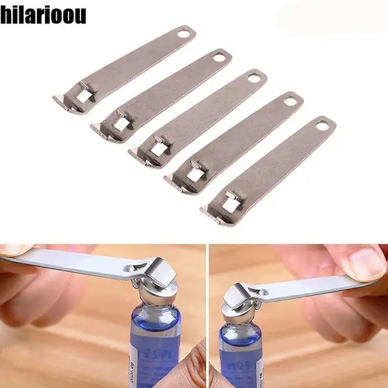 HILARIOOU Abridor Ferramenta De Aço Inoxidável Cozinha Gadget Oral Líquido Frasco Produtos Domésticos Penicilina Saca-Ro