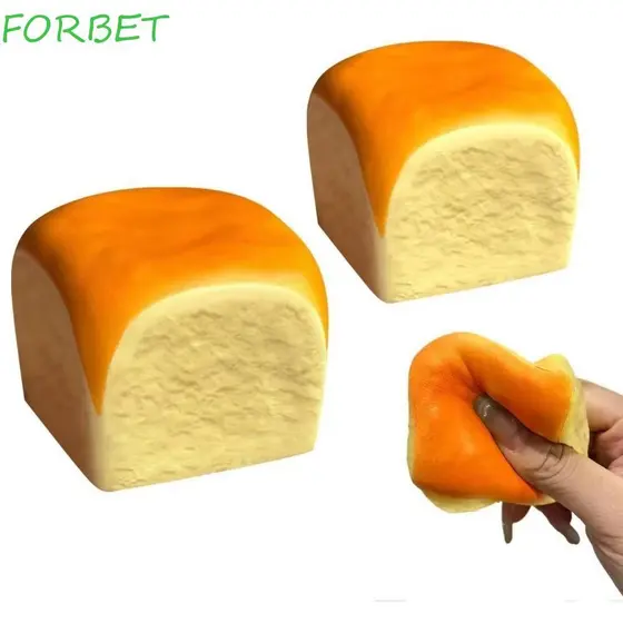 FORBET Sensory Fidget Ball , Simulado Macio Calmante Pão Havaiano Squishy , Mão Relax Brinquedo Pegajoso De Recuperação