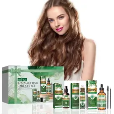 Conjunto De Cuidados Capilares Com Óleo Essencial De spray Encaracolado De Alecrim Para Nutrir O Cabelo Macio , Fofo , F
