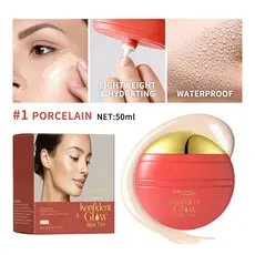 Konfident Glow Skin Tint Cobertura De Base Hidratante À Prova D'água 30 ml De Pele De Vidro De Longa Duração Sem Óleo Li