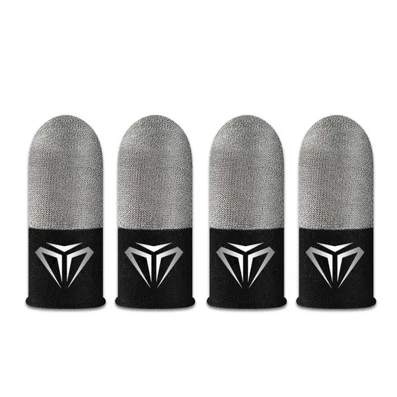 Luvas De Ponta Do Dedo Para Jogos Móveis , À Prova De Suor , Antiderrapante , Tela Sensível Ao Toque , Manga De , Respir