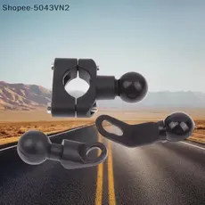 [RE] 1 Conjunto De Braçadeira De Bola De 2.3 Cm Braet Para Suporte De Telefone De Moto PJ10/PJ13/PJ18 Kit De Base De Mon