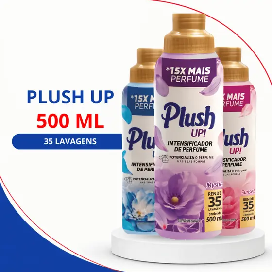 Amaciante Com Intensificador De Perfume Sanol Plush Up Maciez