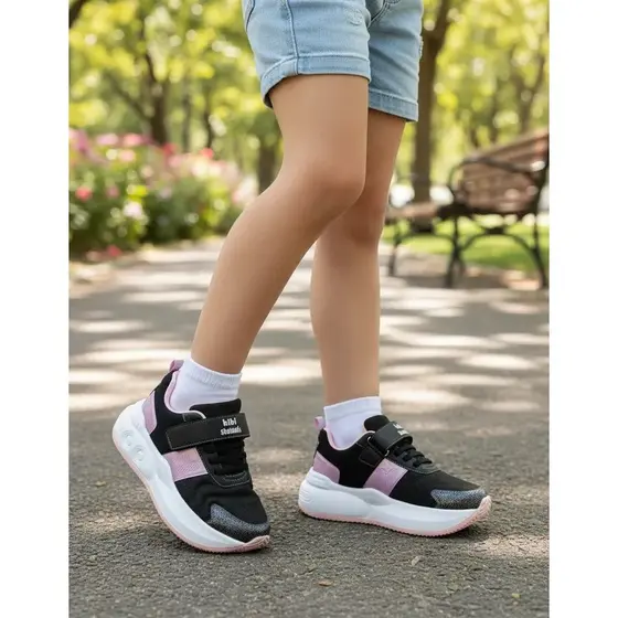 Tênis De Rodinha Infantil Bibi Sola Alta Com Velcro Skatenis 1243005