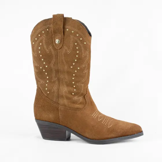Bota Texana Feminina Bottero Couro Legítimo Cano Curto 347711