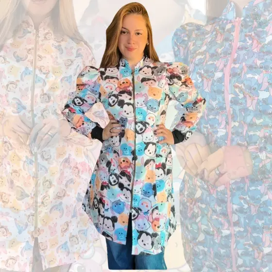 Jalecos Feminino Estampados