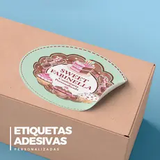 Etiquetas Personalizadas 4x4 Cm - 250/500/750/1000 Adesivos - Corte Especial - Vinil Alta Qualidade